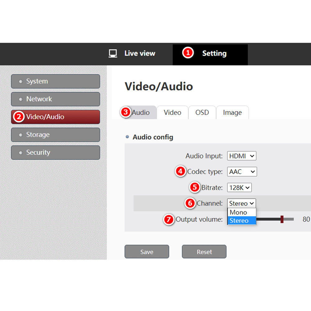 H.265 1080P PoE 50FPS HDMI Video Encoder W/RTMP RTSP SRT TS UDP HTTP ONVIF Hikvision Protool for IPTV Broadcasting to YouTube Facebook etc.