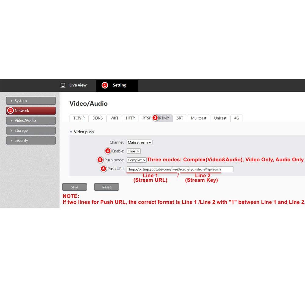 H.265 1080P PoE 50FPS HDMI Video Encoder W/Storage RTMP RTSP SRT TS UDP HLS HTTP ONVIF Hikvision Protocol for IPTV Live Streaming to YouTube Facebook etc.