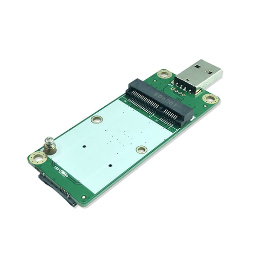 4G LTE Industrial Mini PCIe to USB Adapter W/SIM Card Slot for WWAN/LTE 3G/4G Module Like Quectel EC25 Series