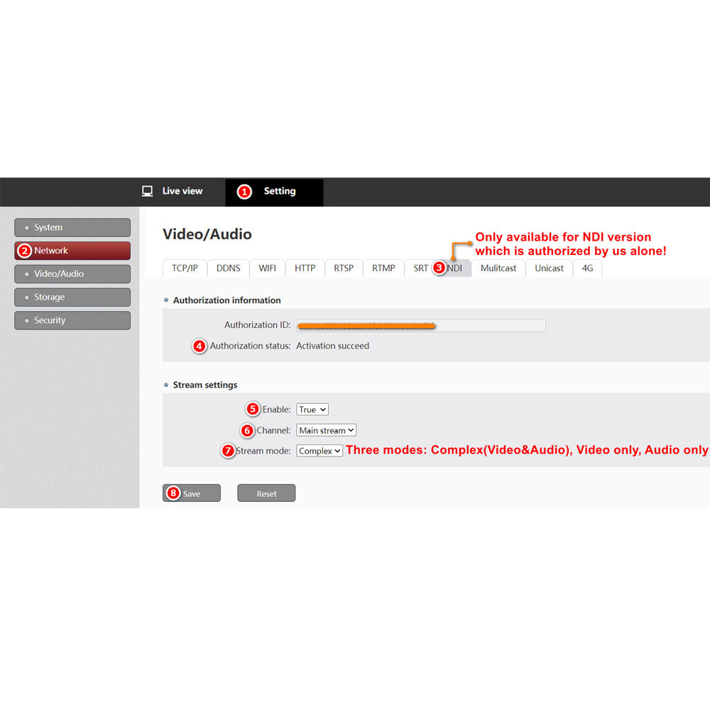 H.265 1080P 50FPS WiFi HDMI Video Encoder W/Storage RTMP RTSP SRT TS UDP HTTP ONVIF Hikvision Protocol for IPTV Streaming to YouTube Facebook etc.