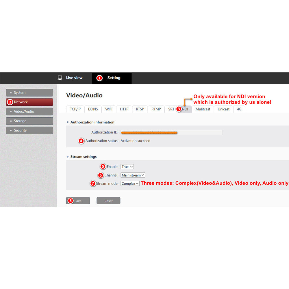 H.265 1080P 60FPS PoE HDMI Video Encoder Audio Encoder W/HDMI | Audio I/O, HLS RTMP RTSP SRT UDP ONVIF Hikvision for IPTV Live Stream to YouTube Facebook etc.