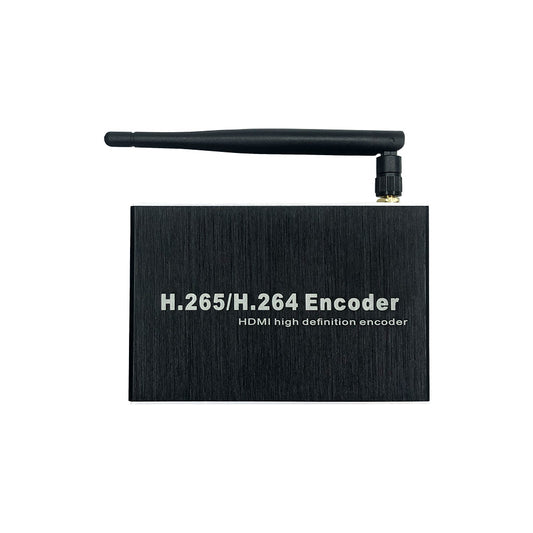 H.265 1080P 50FPS WiFi HDMI Video Encoder W/Storage RTMP RTSP SRT TS UDP HTTP ONVIF Hikvision Protocol for IPTV Streaming to YouTube Facebook etc.