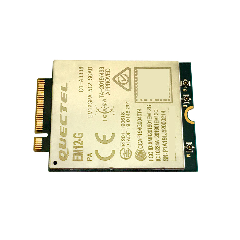EM12-G M.2 4G LTE Industrial module with M.2 form factor for Global