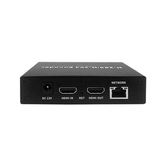 H.265 1080P 60FPS HDMI Video Encoder HDMI Encoder W/HDMI | Audio I/O, HLS RTMP RTSP SRT UDP ONVIF for IPTV Live Stream to YouTube Facebook etc.