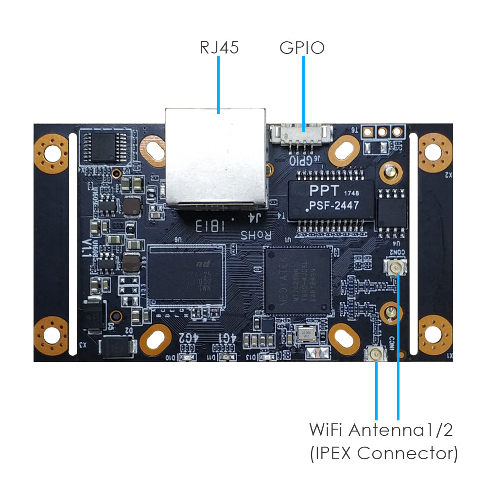 Industrial 4G LTE Router with Quectel EC25 SIM Card Slot VPN Data Pass-Through for Integration
