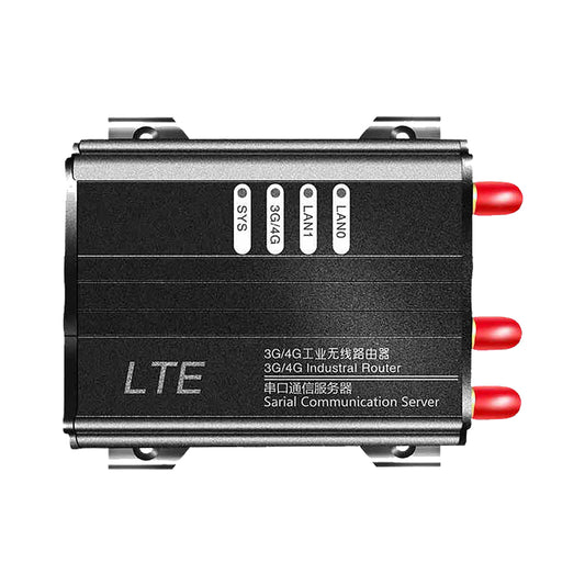 4G Industrial LTE Router w/Quectel EC25 Cat 4 Module SIM Card Slot Wide Voltage DC7-35V VPN PPTP L2TP