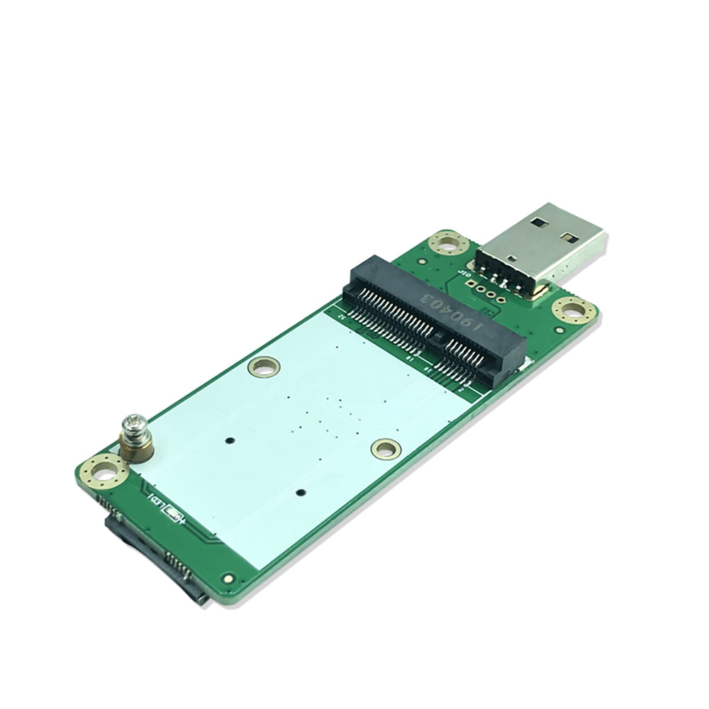 4G LTE Industrial Mini PCIe to USB Adapter W/SIM Card Slot for WWAN/LTE 3G/4G Module Like Quectel EC25 Series