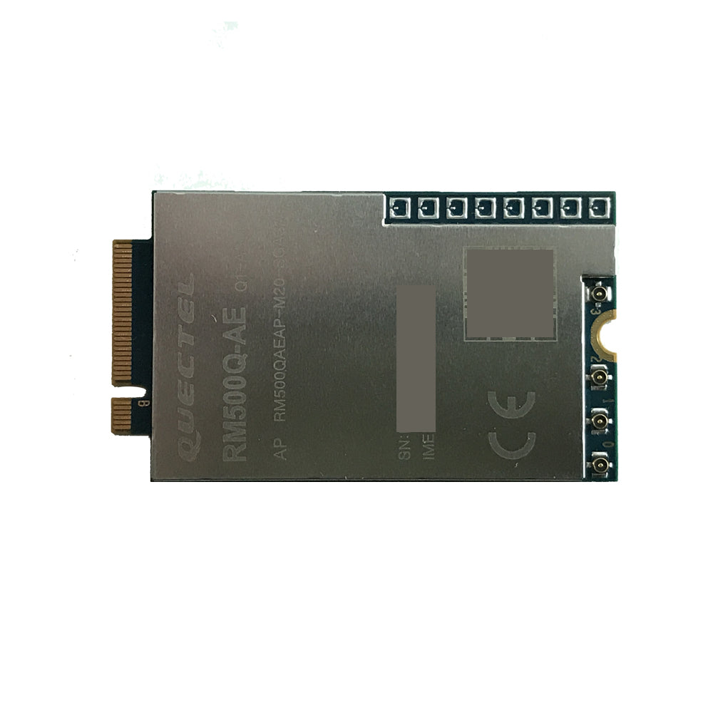 RM500Q-AE 5G Sub-6 GHz 100M Cat 16 Industrial Module Optimized for IoT/eMBB Applications With M.2 Form Factor for Global (CN Excluded)